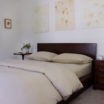 Camel Linen Fitted Sheet 