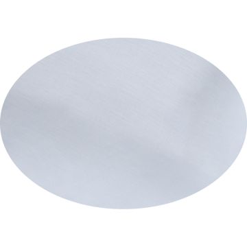 Sky Blue Oval Linen Tablecloth