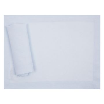 Huddleson Sky Blue Linen Placemat