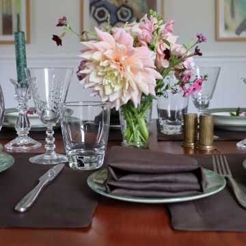 Chocolate Brown Linen Napkin