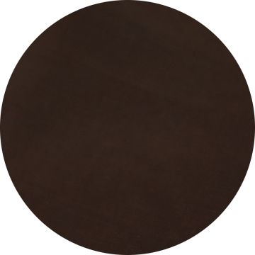 Chocolate Brown Round Linen Tablecloth