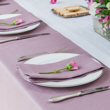 Heather Lilac Linen Placemat