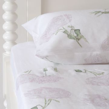 Peony Linen Pillowcase (Pair)