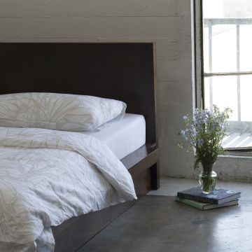 Melita Metallic Linen Duvet Cover