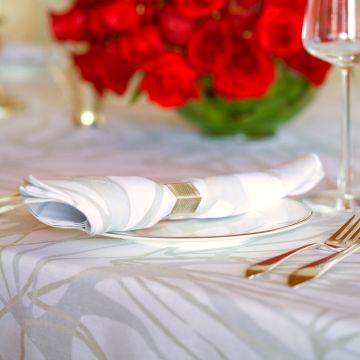 Melita Metallic Linen Napkin