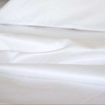 White 600TC Organic Sateen Top Sheet