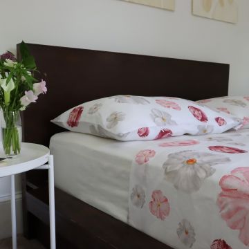 Poppy Linen Sheet Set 