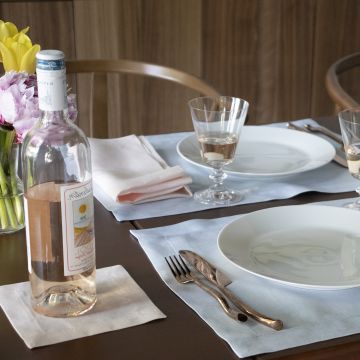 Sky Blue Linen Placemat