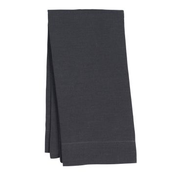 Slate Charcoal Grey Linen Napkin