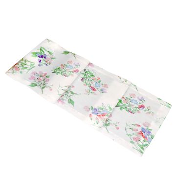 Sweet Pea Linen Table Runner