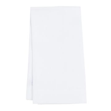 Huddleson white linen napkin