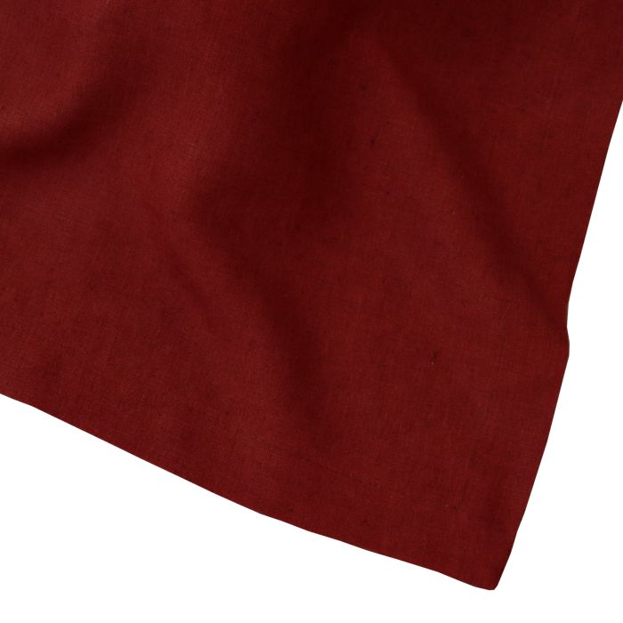 Burgundy Dark Red Linen Tablecloth Christmas