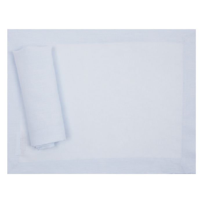 Chambray Blue Linen Placemat