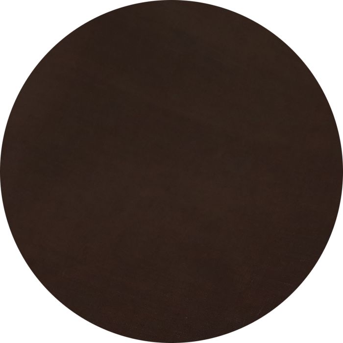 Chocolate Brown Round Linen Tablecloth