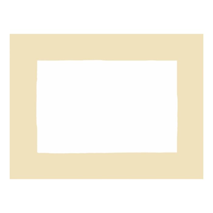 Huddleson white linen placemat gold border