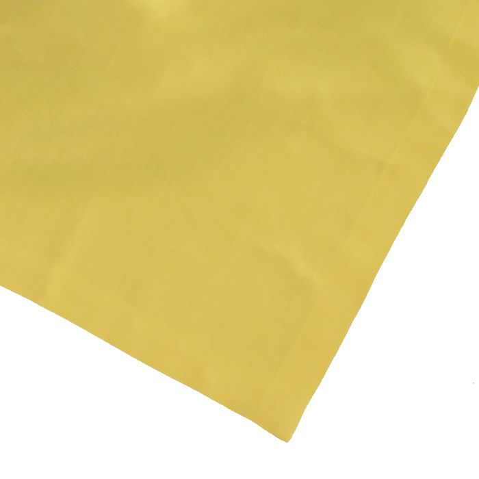 Huddleson Citron Yellow Square Linen Tablecloth