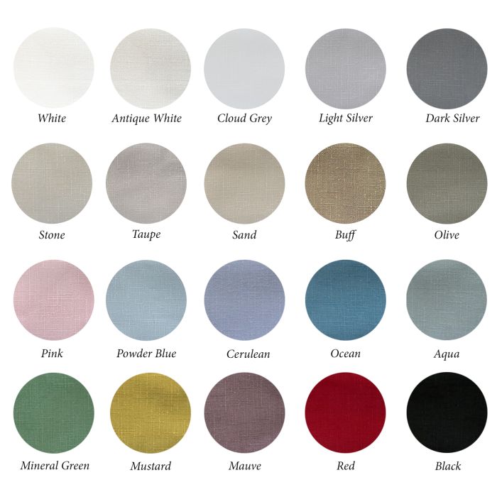 faux linen fabric by the yard double width polyester Panama 