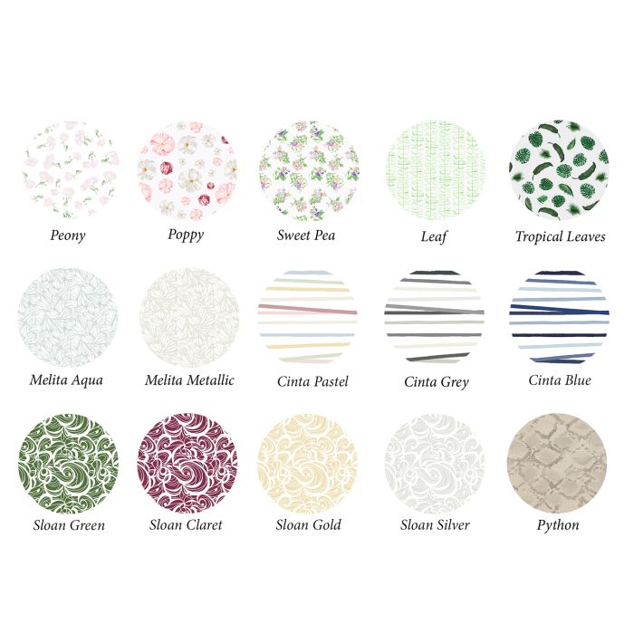 Printed Linen Fabric by the Yard - Double Width 120 Inch