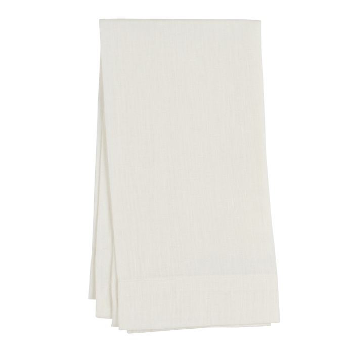 Ivory linen napkin