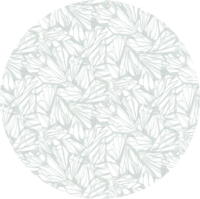 Aqua round linen tablelcoth