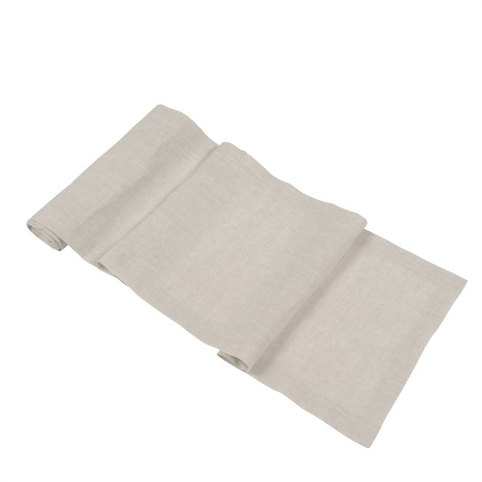 Natural Undyed Linen Table Runner
