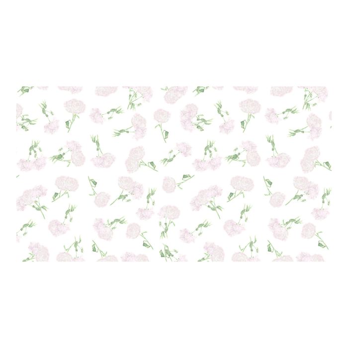 Peony Rectangular Linen Tablecloth