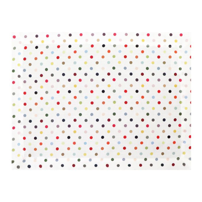 Huddleson Piccadilly Polka Dot Linen Placemat