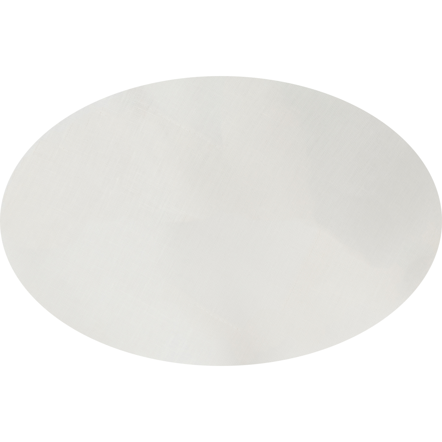 Ivory Tablecloth Oval Linen<br> $195