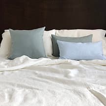 Ivory Cream Linen Bed Sheets<br></picture> $340