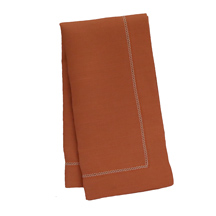 Sienna Napkin Ivory Hemstitch<br>$28