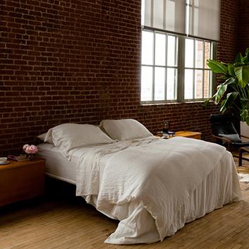 Ivory Linens for Bed and Table