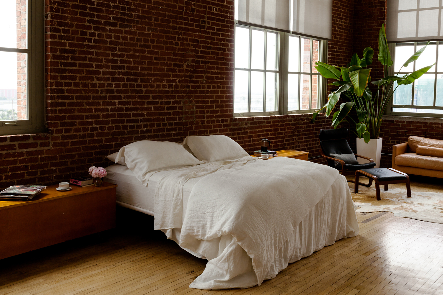 Cream Duvet Cover Ivory Italian Linen