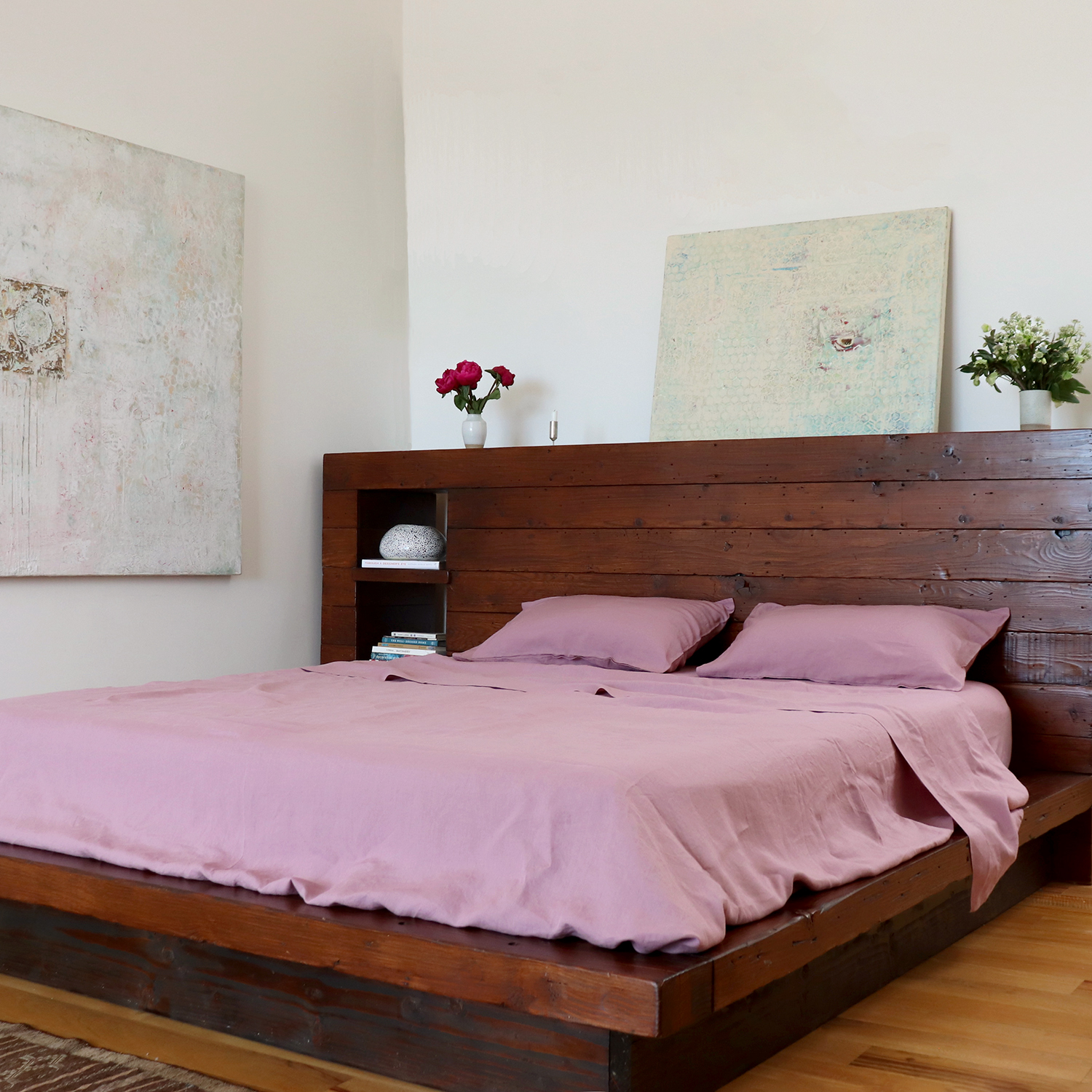 Spring bed linens lilac linen sheets